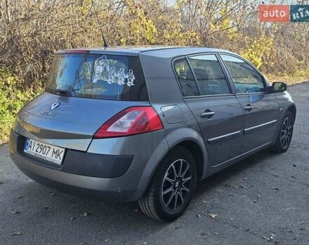 Сірий Рено Меган, об'ємом двигуна 1.6 л та пробігом 136 тис. км за 4600 $, фото 3 на Automoto.ua