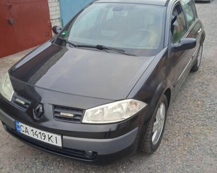 Серый Рено Меган, объемом двигателя 1.6 л и пробегом 222 тыс. км за 4200 $, фото 1 на Automoto.ua