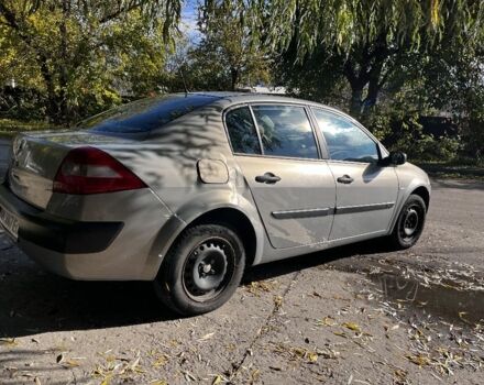 Серый Рено Меган, объемом двигателя 1.6 л и пробегом 245 тыс. км за 3000 $, фото 5 на Automoto.ua