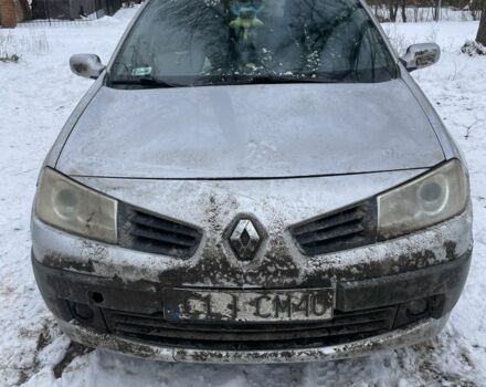 Серый Рено Меган, объемом двигателя 1.5 л и пробегом 213 тыс. км за 949 $, фото 1 на Automoto.ua
