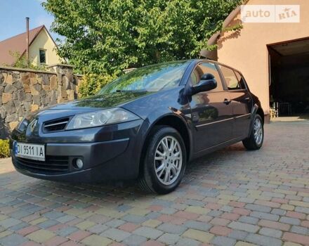 Серый Рено Меган, объемом двигателя 1.6 л и пробегом 182 тыс. км за 5600 $, фото 4 на Automoto.ua