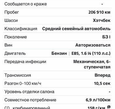 Рено Меган 2009 у Александрие на Automoto.ua Сірий Рено Меган, об'ємом двигуна 1.6 л та пробігом 212 тис. км за 7600 $, фото 3 на Automoto.ua