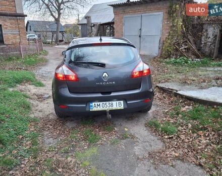 Серый Рено Меган, объемом двигателя 1.6 л и пробегом 231 тыс. км за 6800 $, фото 4 на Automoto.ua