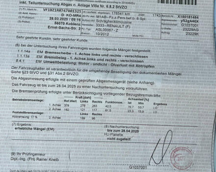 Сірий Рено Меган, об'ємом двигуна 1.6 л та пробігом 188 тис. км за 7300 $, фото 57 на Automoto.ua