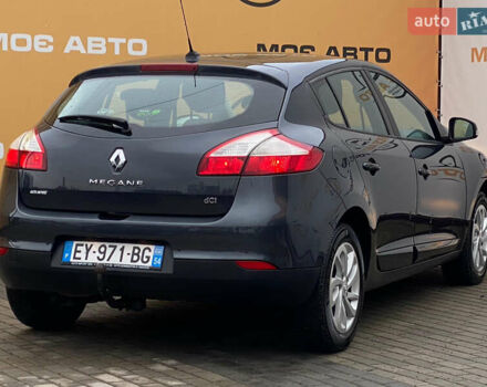 Серый Рено Меган, объемом двигателя 1.5 л и пробегом 205 тыс. км за 7999 $, фото 4 на Automoto.ua