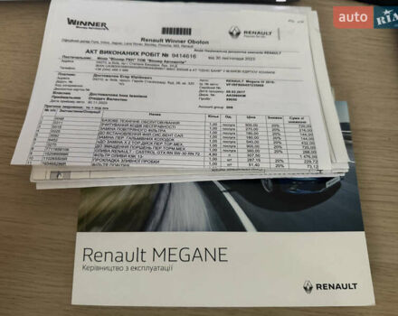 Серый Рено Меган, объемом двигателя 1.5 л и пробегом 93 тыс. км за 14250 $, фото 37 на Automoto.ua