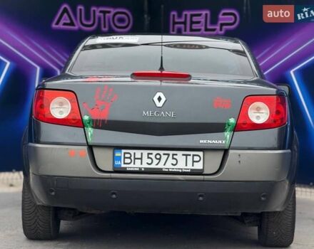Серый Рено Меган, объемом двигателя 1.6 л и пробегом 170 тыс. км за 4599 $, фото 4 на Automoto.ua