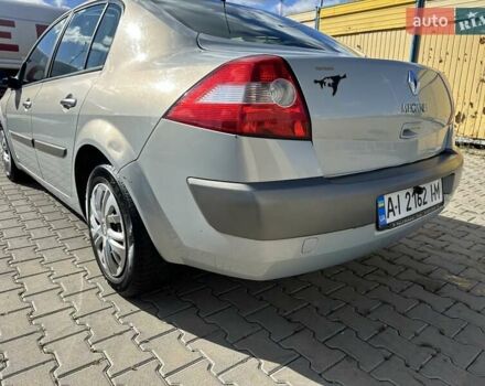 Серый Рено Меган, объемом двигателя 1.6 л и пробегом 262 тыс. км за 5800 $, фото 3 на Automoto.ua