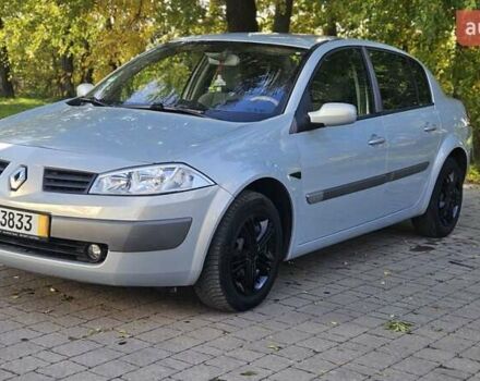 Серый Рено Меган, объемом двигателя 1.6 л и пробегом 155 тыс. км за 4400 $, фото 4 на Automoto.ua