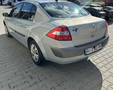 Серый Рено Меган, объемом двигателя 1.6 л и пробегом 262 тыс. км за 5800 $, фото 5 на Automoto.ua