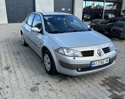 Серый Рено Меган, объемом двигателя 1.6 л и пробегом 262 тыс. км за 5800 $, фото 4 на Automoto.ua