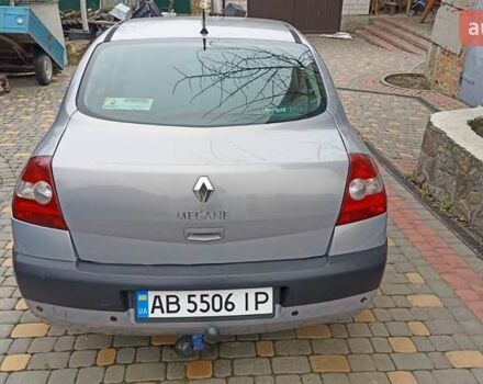 Серый Рено Меган, объемом двигателя 1.6 л и пробегом 243 тыс. км за 4700 $, фото 4 на Automoto.ua