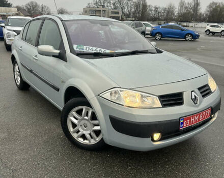 Серый Рено Меган, объемом двигателя 1.6 л и пробегом 208 тыс. км за 4999 $, фото 5 на Automoto.ua