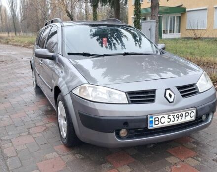 Сірий Рено Меган, об'ємом двигуна 1.5 л та пробігом 400 тис. км за 3999 $, фото 1 на Automoto.ua