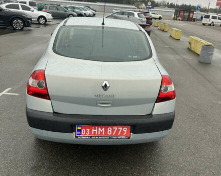 Серый Рено Меган, объемом двигателя 1.6 л и пробегом 208 тыс. км за 4999 $, фото 2 на Automoto.ua