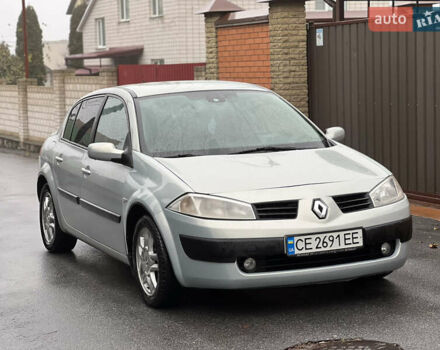Серый Рено Меган, объемом двигателя 1.6 л и пробегом 240 тыс. км за 3600 $, фото 1 на Automoto.ua