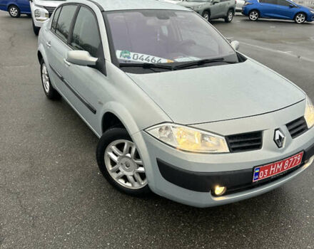 Серый Рено Меган, объемом двигателя 1.6 л и пробегом 208 тыс. км за 4999 $, фото 6 на Automoto.ua