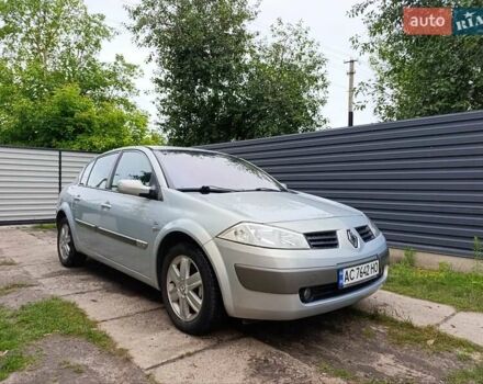 Серый Рено Меган, объемом двигателя 2 л и пробегом 214 тыс. км за 4718 $, фото 8 на Automoto.ua