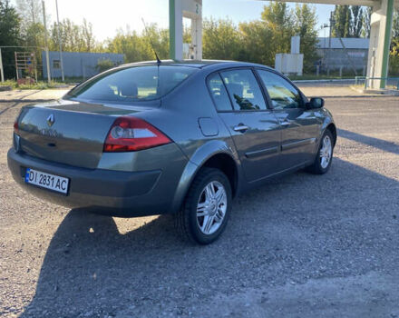 Серый Рено Меган, объемом двигателя 2 л и пробегом 156 тыс. км за 4500 $, фото 2 на Automoto.ua