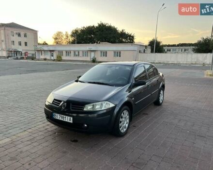 Рено Меган 2005 в Полтаве на Automoto.ua Серый Рено Меган, объемом двигателя 1.6 л и пробегом 219 тыс. км за 5000 $, фото 1 на Automoto.ua