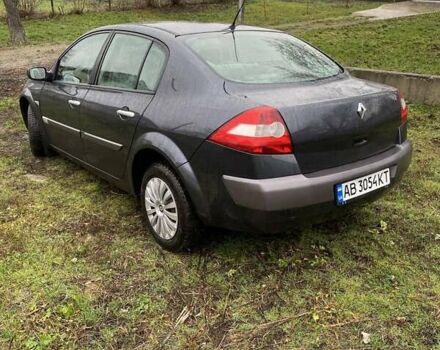 Серый Рено Меган, объемом двигателя 1.6 л и пробегом 254 тыс. км за 4800 $, фото 7 на Automoto.ua