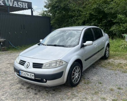 Серый Рено Меган, объемом двигателя 1.6 л и пробегом 246 тыс. км за 4100 $, фото 1 на Automoto.ua