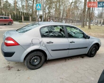 Серый Рено Меган, объемом двигателя 1.6 л и пробегом 244 тыс. км за 3200 $, фото 3 на Automoto.ua