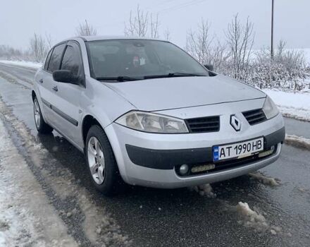 Серый Рено Меган, объемом двигателя 1.6 л и пробегом 180 тыс. км за 3650 $, фото 9 на Automoto.ua