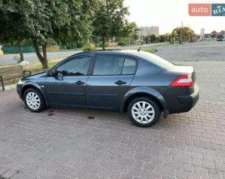 Рено Меган 2005 в Полтаве на Automoto.ua Серый Рено Меган, объемом двигателя 1.6 л и пробегом 219 тыс. км за 5000 $, фото 3 на Automoto.ua