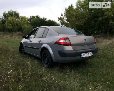 Серый Рено Меган, объемом двигателя 1.6 л и пробегом 235 тыс. км за 5500 $, фото 4 на Automoto.ua