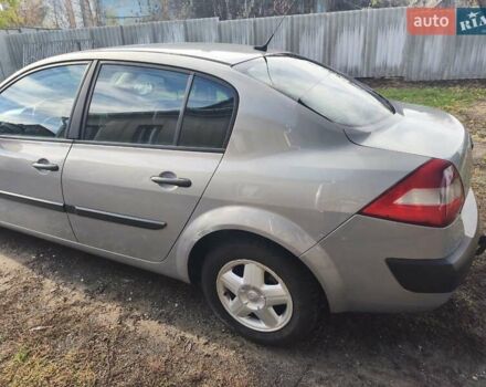 Сірий Рено Меган, об'ємом двигуна 1.6 л та пробігом 196 тис. км за 4500 $, фото 17 на Automoto.ua