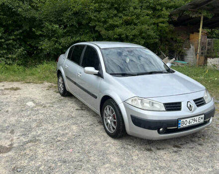 Серый Рено Меган, объемом двигателя 1.6 л и пробегом 246 тыс. км за 4100 $, фото 2 на Automoto.ua