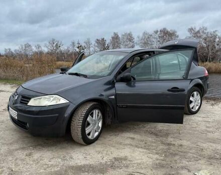 Серый Рено Меган, объемом двигателя 1.6 л и пробегом 217 тыс. км за 4500 $, фото 8 на Automoto.ua