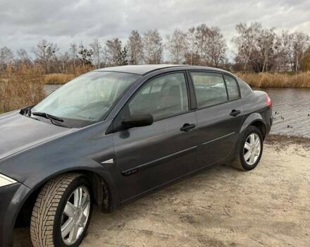 Серый Рено Меган, объемом двигателя 1.6 л и пробегом 217 тыс. км за 4500 $, фото 2 на Automoto.ua