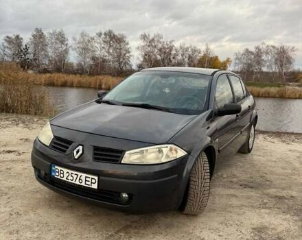Серый Рено Меган, объемом двигателя 1.6 л и пробегом 217 тыс. км за 4500 $, фото 1 на Automoto.ua
