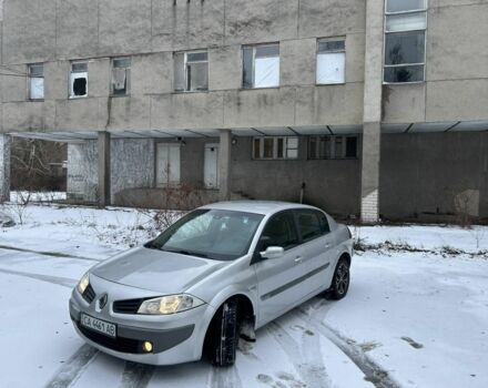 Серый Рено Меган, объемом двигателя 1.6 л и пробегом 317 тыс. км за 3900 $, фото 3 на Automoto.ua