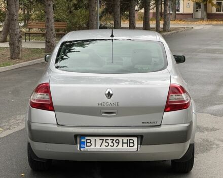 Серый Рено Меган, объемом двигателя 1.6 л и пробегом 216 тыс. км за 2999 $, фото 4 на Automoto.ua