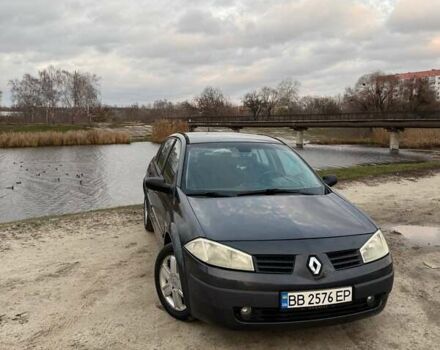 Серый Рено Меган, объемом двигателя 1.6 л и пробегом 217 тыс. км за 4500 $, фото 5 на Automoto.ua