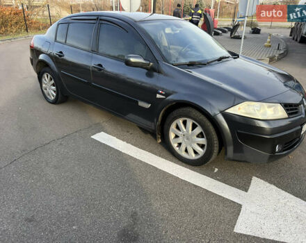 Серый Рено Меган, объемом двигателя 1.6 л и пробегом 200 тыс. км за 4200 $, фото 10 на Automoto.ua