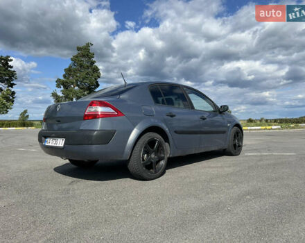 Серый Рено Меган, объемом двигателя 1.6 л и пробегом 360 тыс. км за 3600 $, фото 1 на Automoto.ua