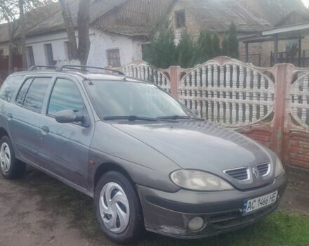 Сірий Рено Меган, об'ємом двигуна 1.9 л та пробігом 456 тис. км за 1600 $, фото 1 на Automoto.ua