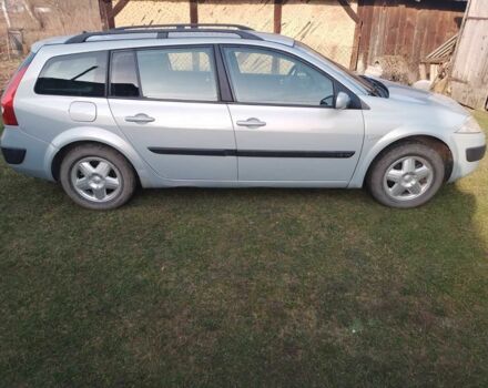 Серый Рено Меган, объемом двигателя 1.6 л и пробегом 235 тыс. км за 3844 $, фото 4 на Automoto.ua