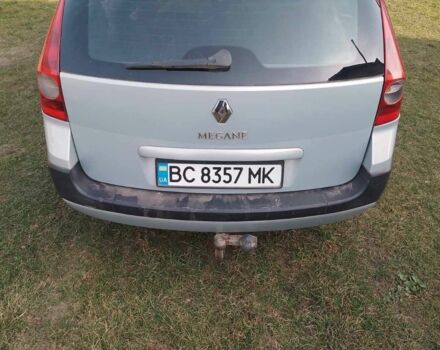 Серый Рено Меган, объемом двигателя 1.6 л и пробегом 235 тыс. км за 3844 $, фото 8 на Automoto.ua