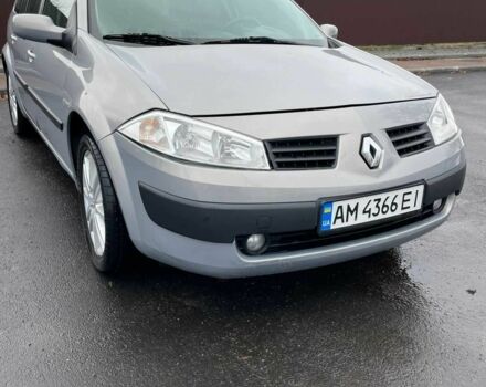 Серый Рено Меган, объемом двигателя 1.4 л и пробегом 204 тыс. км за 3750 $, фото 5 на Automoto.ua