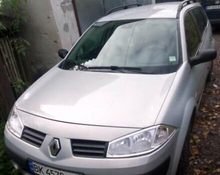 Серый Рено Меган, объемом двигателя 1.6 л и пробегом 160 тыс. км за 4200 $, фото 4 на Automoto.ua