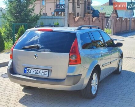 Серый Рено Меган, объемом двигателя 2 л и пробегом 267 тыс. км за 4300 $, фото 1 на Automoto.ua