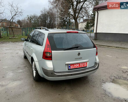 Сірий Рено Меган, об'ємом двигуна 1.6 л та пробігом 210 тис. км за 4555 $, фото 11 на Automoto.ua