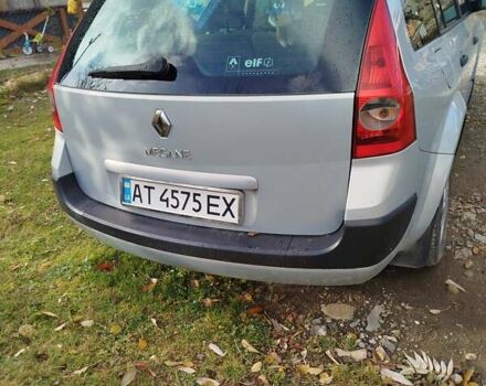 Серый Рено Меган, объемом двигателя 1.6 л и пробегом 200 тыс. км за 4200 $, фото 1 на Automoto.ua