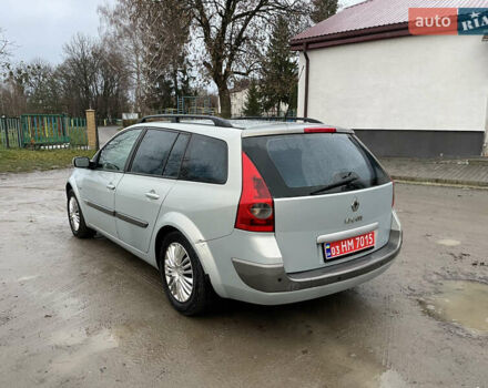 Сірий Рено Меган, об'ємом двигуна 1.6 л та пробігом 210 тис. км за 4555 $, фото 10 на Automoto.ua