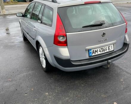 Серый Рено Меган, объемом двигателя 1.4 л и пробегом 204 тыс. км за 3750 $, фото 4 на Automoto.ua